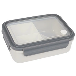 Lunch box Clip szary