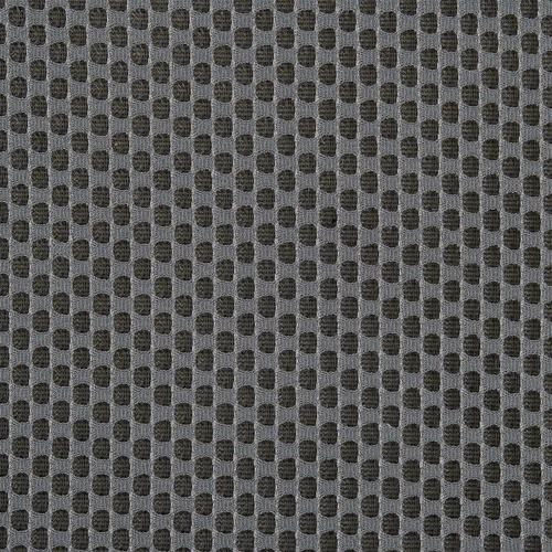 Krzesło tapicerowane Atom Intesi szare do jadalni i salonu nowoczesne na metalowych nogach