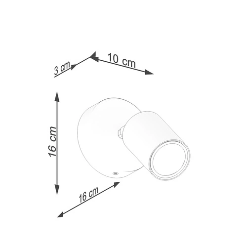 Kinkiet ścienny VERDO czarny nowoczesny metalowy z drewnem regulowany do salonu i sypialni
