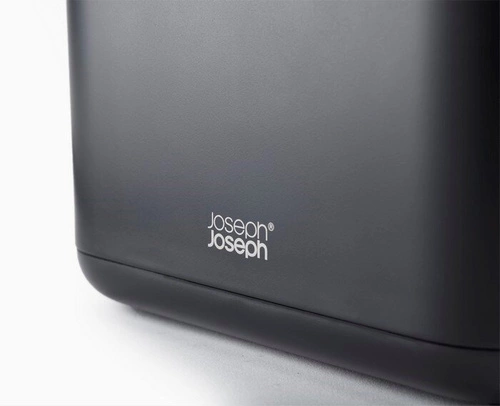 Joseph Joseph EasyStore czarny organizer na szczoteczki do zębów do łazienki, duży, nowoczesny