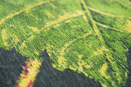 Dywan do salonu Interfloral 240x340 różowy bawełniany nowoczesny z krótkim włosiem Carpets&More