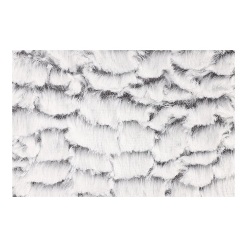 Scale Intesi gruby ciepły koc na kanapę szary 180x130 cm miękki i puszysty