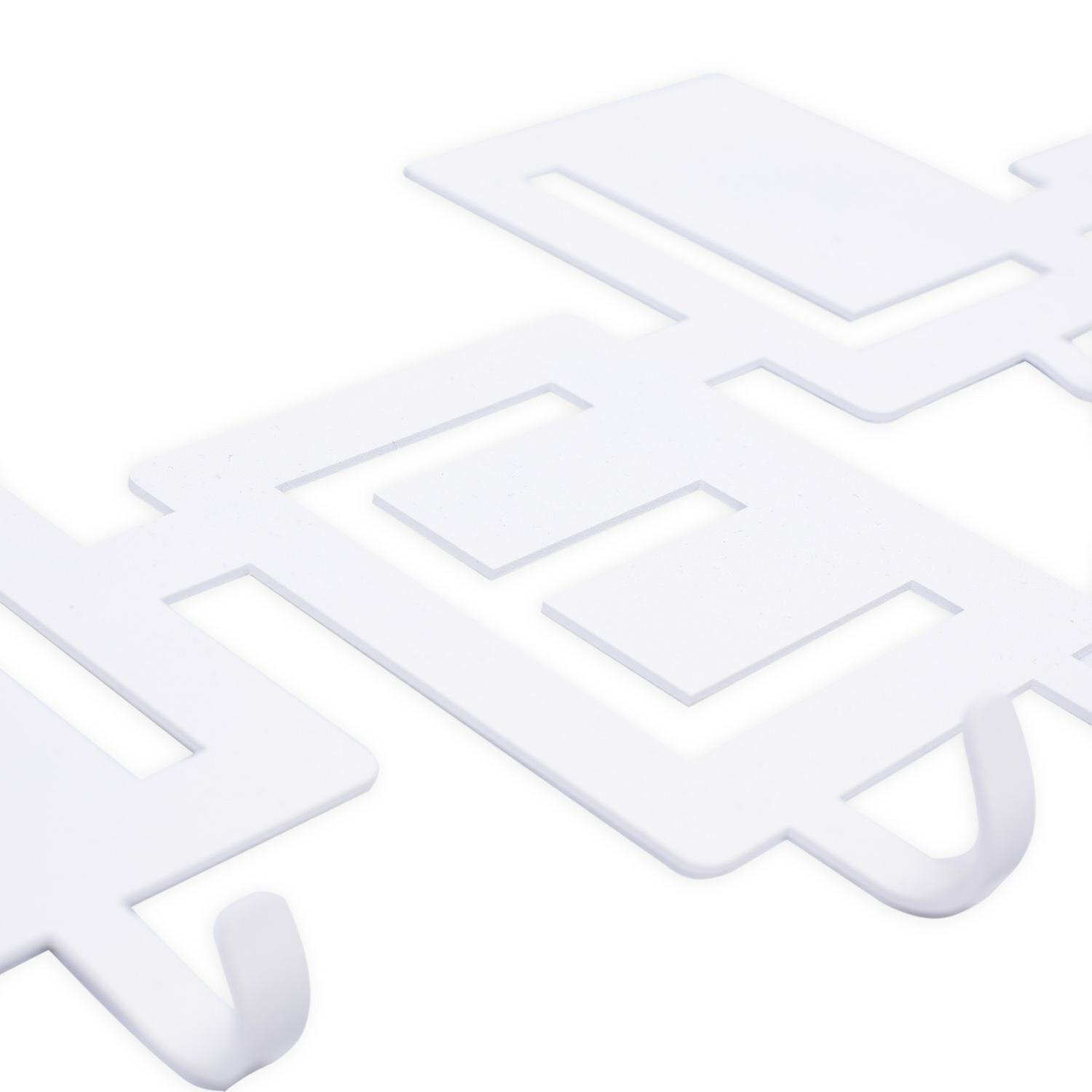 Wieszak ścienny Hello biały