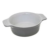 Okrągłe ceramiczne naczynie do zapiekania szare 13,4 cm do zapiekanek 5five simply smart