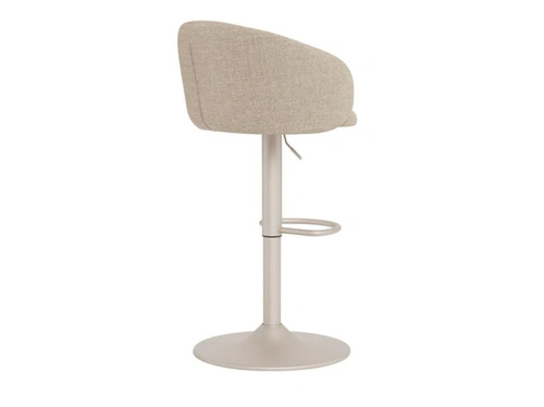 Hoker Eleanor One beżowy tapicerowany do kuchni regulowany obrotowy
