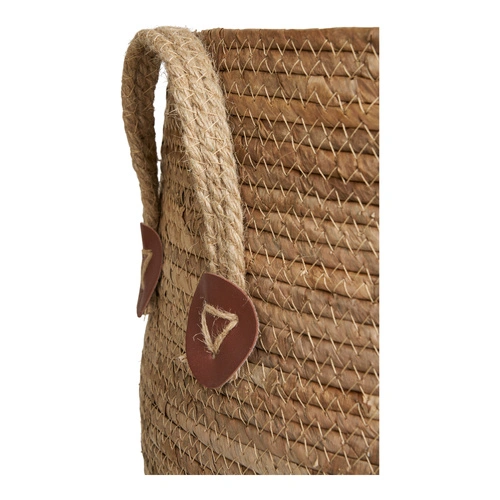 Zestaw 2 koszy dekoracyjnych Aosta House Nordic boho z liści bananowca