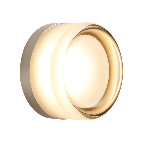 Plafon LED okrągły CANDY transparentny nowoczesny do salonu i sypialni 13,5 cm