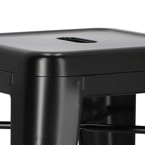 Hoker Paris 66cm czarny inspirowany Tolix OUTLET