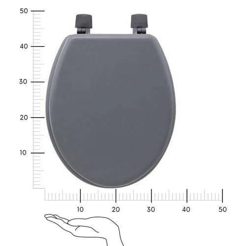 Deska sedesowa Colors szara