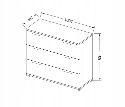 Zestaw mebli do garderoby Tissa biały/dąb