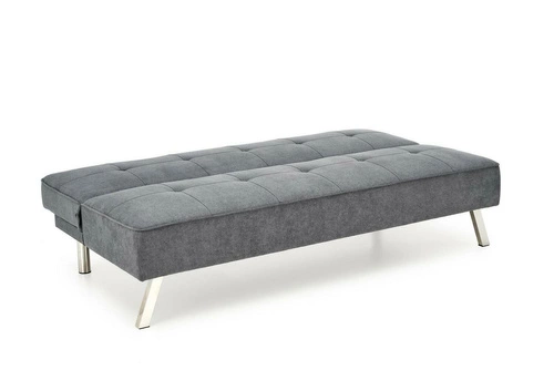 Sofa rozkładana Arhiza popielata do salonu, nowoczesna sofa z funkcją spania Intesi 173 cm