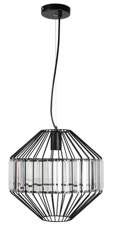 Lampa wisząca Alvaro 2 30 1x40W E27  czarny