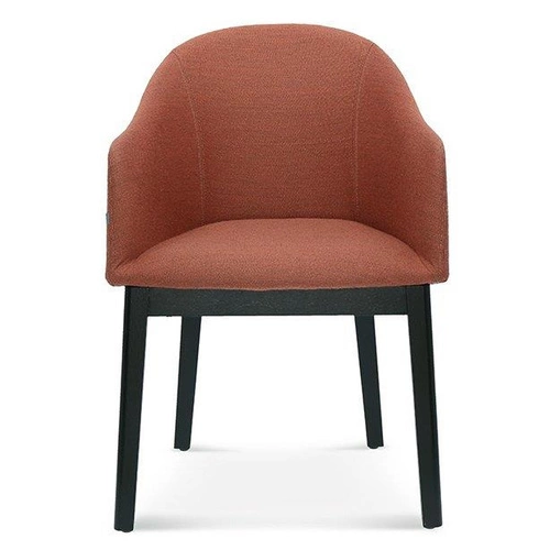 Krzesło tapicerowane Fameg POP premium dąb z podłokietnikami do jadalni nowoczesne personalizowane