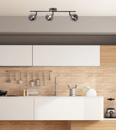 Lampa sufitowa Rodia nowoczesna satynowa 3-punktowa do salonu i sypialni CANDELLUX