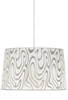 Lampa wisząca Tiger 40 1x60W E27  biało-srebrny