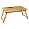 Stolik na laptopa bambusowy 54x34 cm