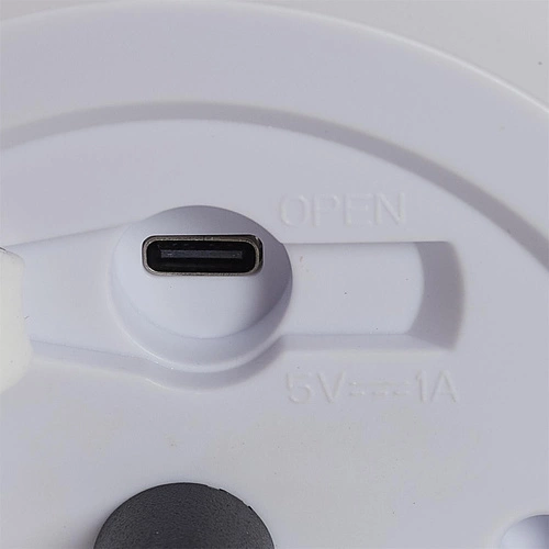 Nowoczesna lampa stołowa LED Intesi czarna z USB i regulacją do salonu i sypialni