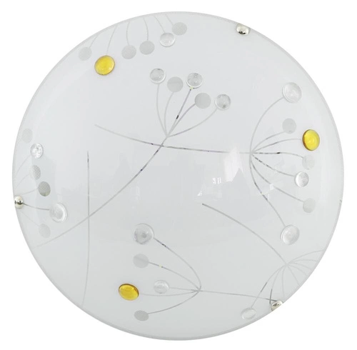 Plafon sufitowy LED Floral 30 okrągły szklany nowoczesny do salonu i sypialni CANDELLUX