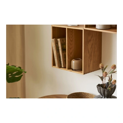 House Nordic brązowy szklany świecznik dekoracyjny boho na tealighty do salonu