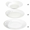 Zastawa stołowa Esquisse 5five simply smart 18-elementowa ceramiczna biała do jadalni zmywarka