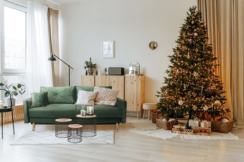 Sofa rozkładana z funkcją spania Saxo różowa do salonu skandynawska z pojemnikiem Intesi