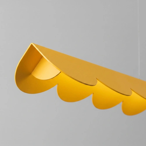 Lampa wisząca BISCUIT 100 LED żółta regulowana nad wyspę