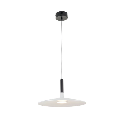 Lampa sufitowa LED HANK biała 35 cm nowoczesna regulowana do salonu i kuchni