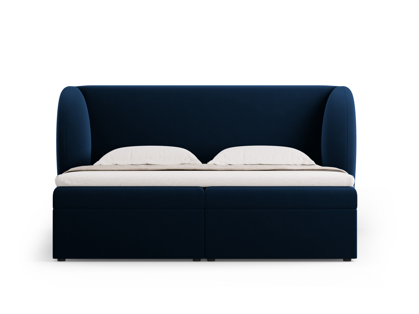 Łóżko Miley Royal Blue Velvet 160x200