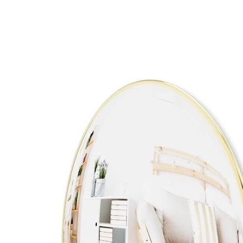 Convexa Lustro złote wypukłe OUTLET