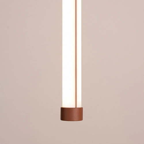 Lampa wisząca TRANG 75 LED mocca nowoczesna nad wyspę regulowana