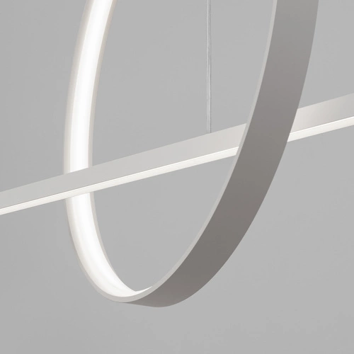 Lampa wisząca LED GLAD biała nowoczesna regulowana do salonu kuchni nad stół Thoro