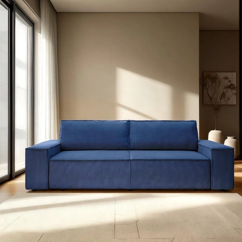 Sofa Molde sztruks granatowy Poso 05