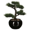Sztuczne drzewko bonsai Atmosphera 36 cm w doniczce boho do salonu lub biura