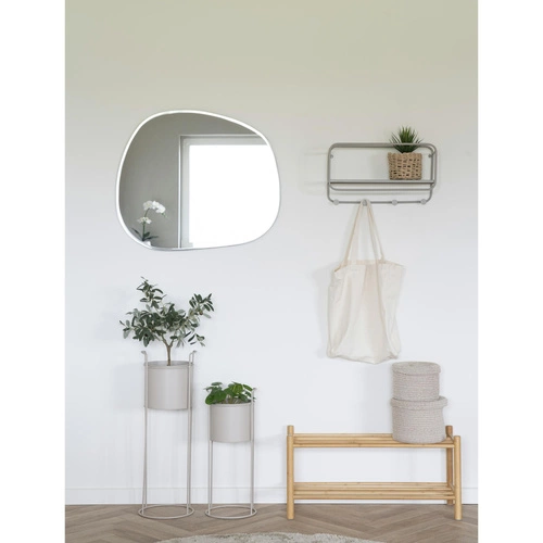 Półka na buty Manaus Intesi bambusowa naturalna do przedpokoju minimalistyczna 70 cm