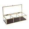 Organizer na biżuterię szklany Victoria Atmosphera glamour do postawienia 25x10,5 cm