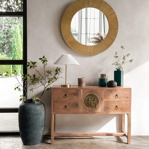 Zestaw mebli do jadalni Jiling akacja