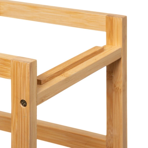 Blackwood pojemny drewniany wózek kuchenny na kółkach z półkami do kuchni nowoczesny 83cm 