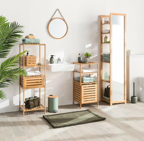 Kosz / skrzynka 15x31 bambusowa naturalna