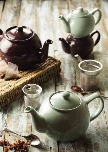 Price&Kensington czarny ceramiczny imbryk do herbaty 1,1 l nowoczesny do zmywarki