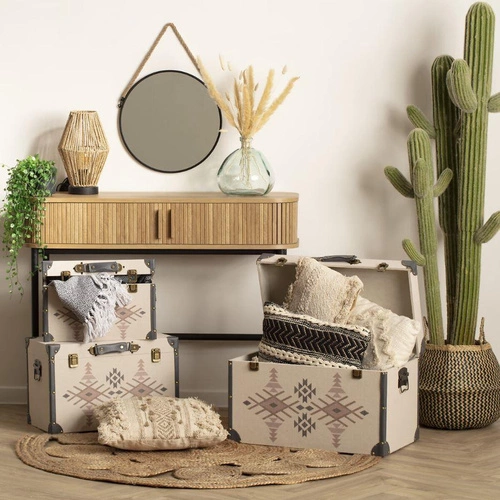 Wazon Dame Jeanne szklany 33cm          