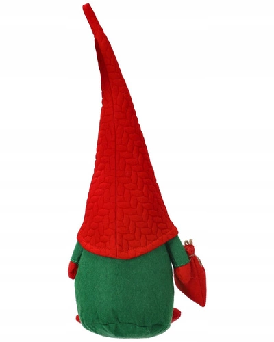 Skrzat siedzący zielono-czerwony