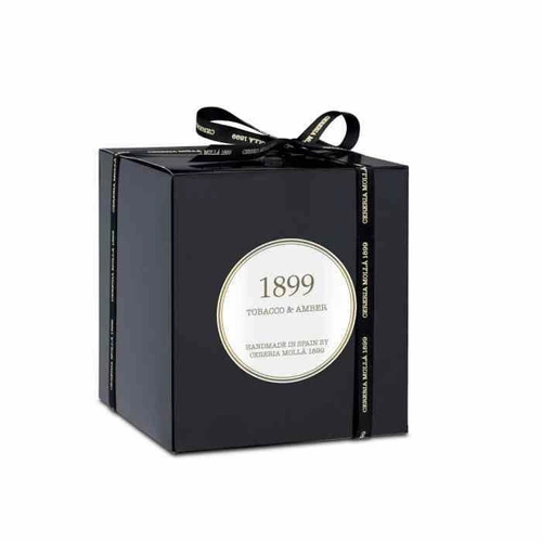 Cereria Molla Gold Edition świeca sojowa zapachowa XL do salonu biało-złota 600g