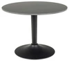 Stolik kawowy Malta okrągły 90 cm czarny marmurowy ceramiczny nowoczesny do salonu Actona