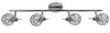 Lampa sufitowa Puzzle listwa 4x40W G9  chrom