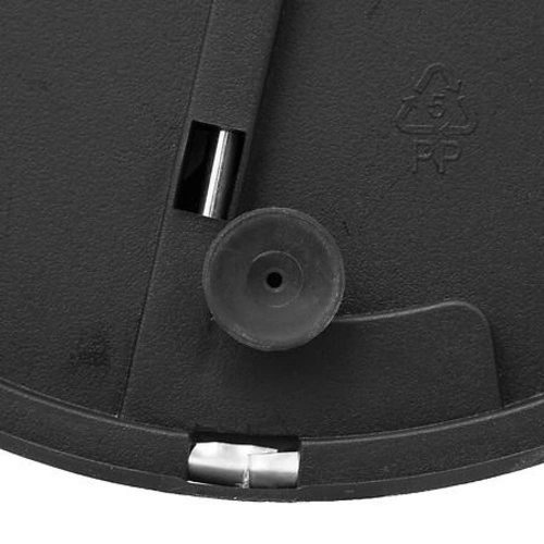 Kosz na śmieci kuchenny Bam 30l z pedałem bambusowy srebrny nowoczesny 5five