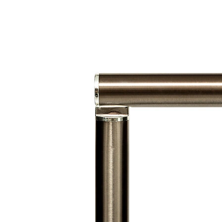 Stojak na papier toaletowy glamour Come 5five simply smart beżowy ze srebrnym do łazienki 59,5 cm