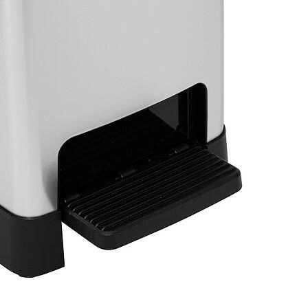 5five simply smart PED PLAST kosz na śmieci kuchenny 40L slim z pedałem cichy domyk czarny