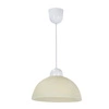 Lampa wisząca Vanilia 18 1x60W E27 klosz  kremowy