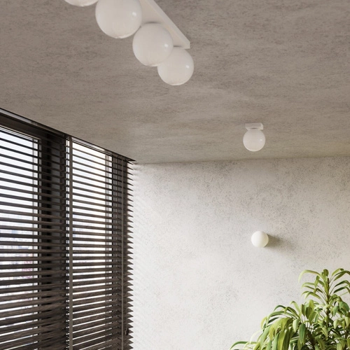 Kinkiet ścienny YOLI 1 biały nowoczesny do salonu i sypialni szkło SOLLUX LIGHTING