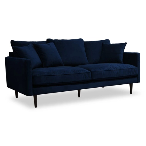 Sofa 3-osobowa Candice granatowa